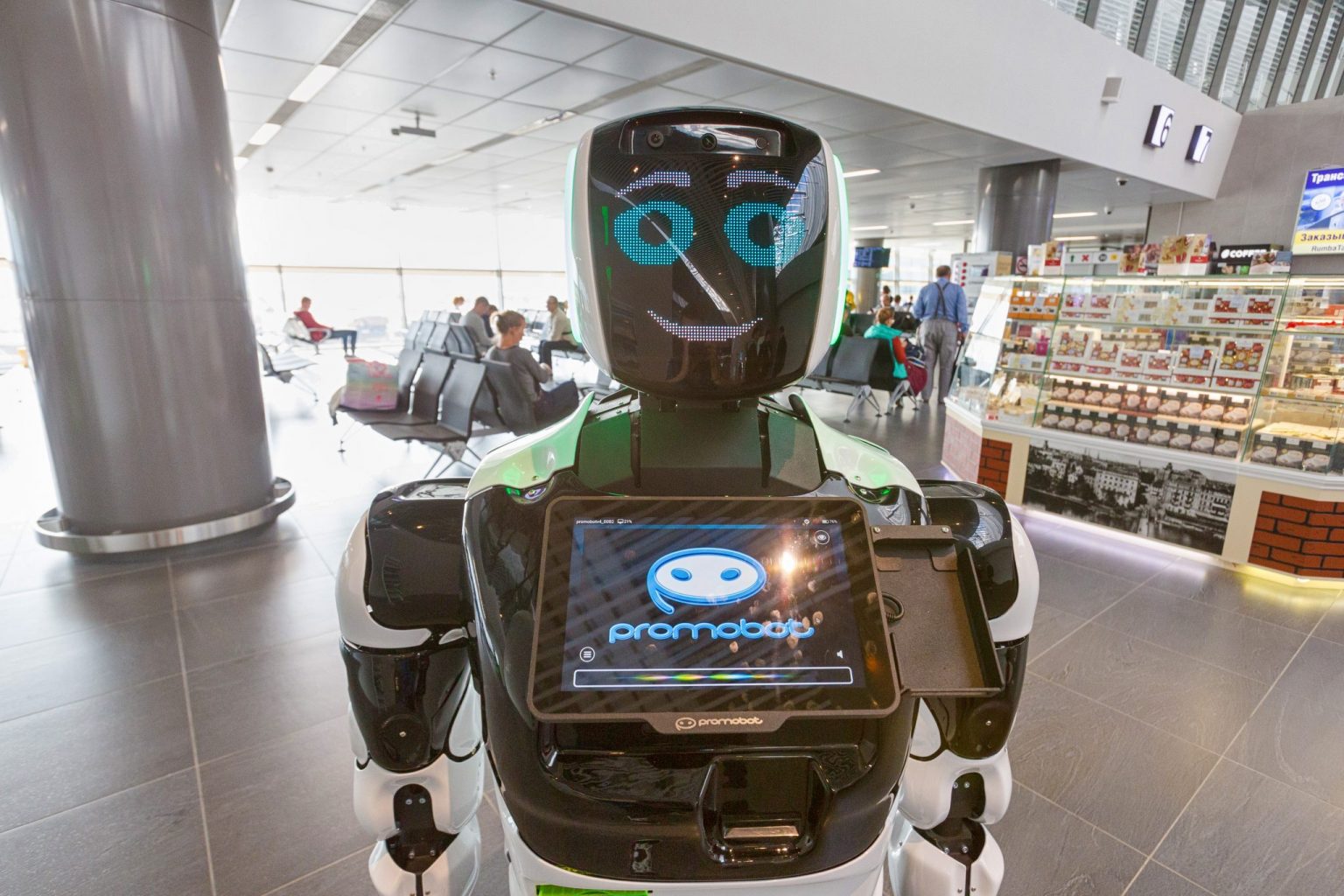 Promobot robots to appear in shopping malls in Mexico PROMOBOT